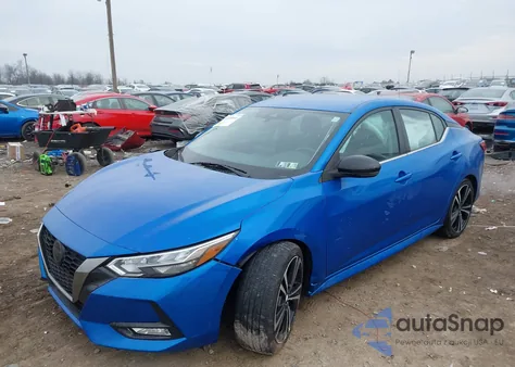 2021 Nissan Sentra Sr Xtronic Cvt from USA, damaged, VIN 3N1AB8DV4MY304787